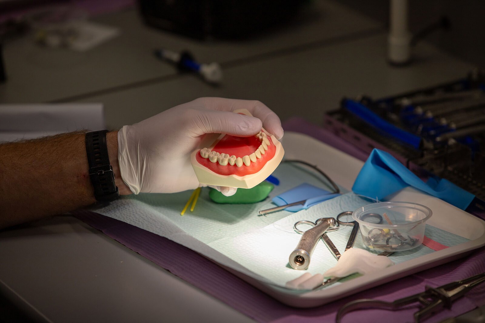 Hands-on CPD course at ADAQ — indirect quadrant dentistry