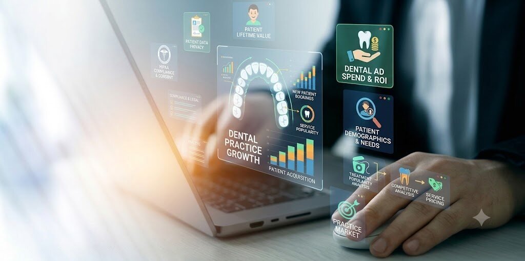 Dental practice marketing and advertising analytics — keeping promotional content compliant