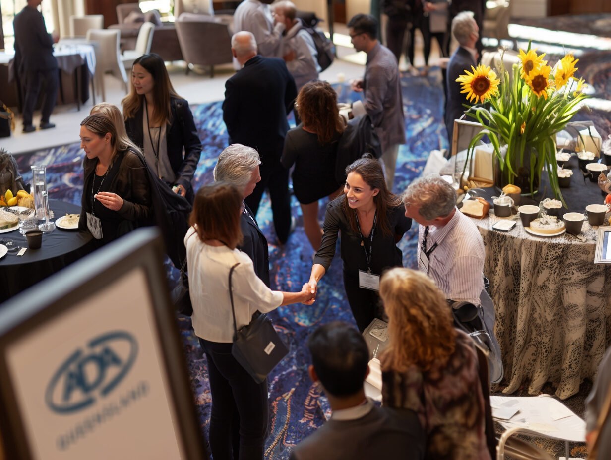 ADAQ members gathering at conference