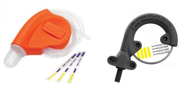 ISO 11140-6 compliant hollow-device (helix) ARSPT with Type 2 chemical indicator strips
