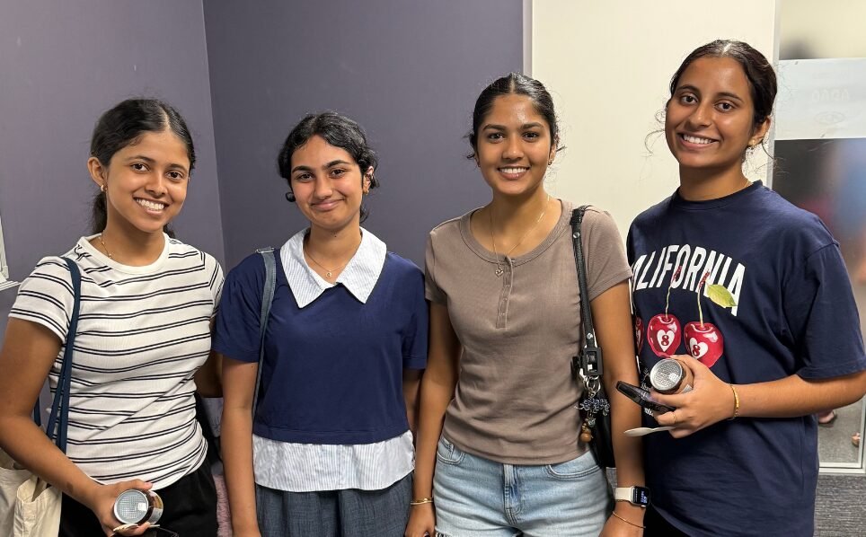 Students at an ADAQ Loupes Evening